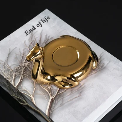 Creative Luxury Saucer Tea Set - Image 3