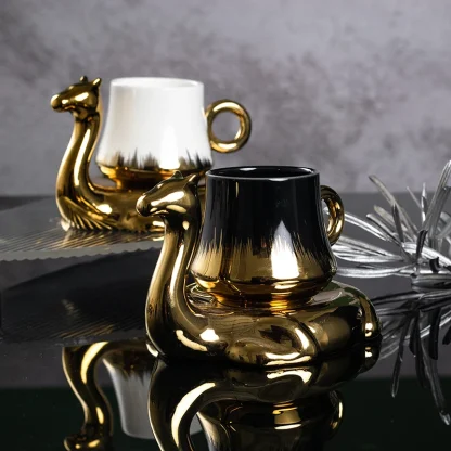 Creative Luxury Saucer Tea Set - Image 5
