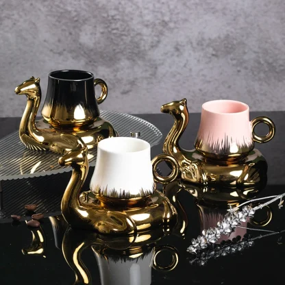 Creative Luxury Saucer Tea Set
