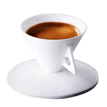 Plain Pyramid Shape Tea Set - Image 6