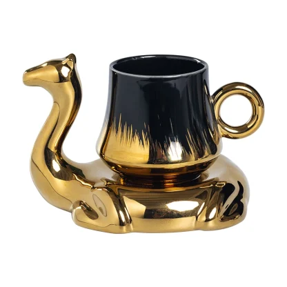 Creative Luxury Saucer Tea Set - Image 6