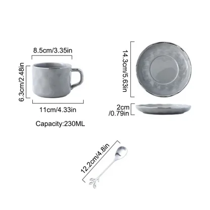 Glossy Modern Tea Set - Image 7