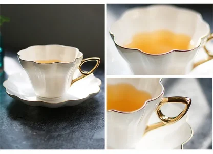 Scalloped Minimalist Tea Set - Image 6