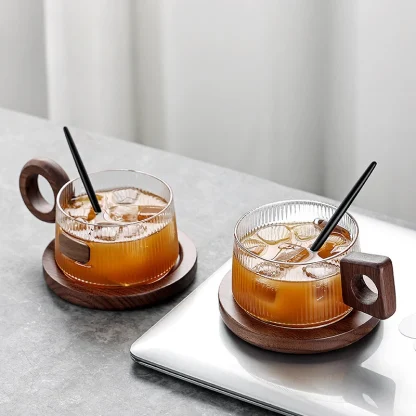 Transparent Ripple Tea Set