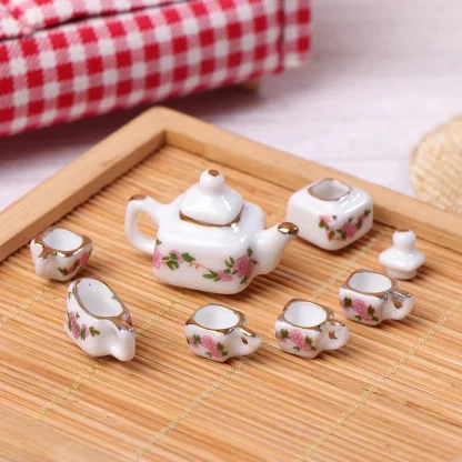 Floral Print Miniature Tea Set - Image 4