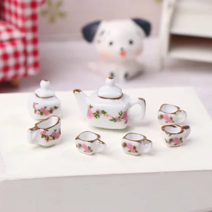 Floral Print Miniature Tea Set - Image 3