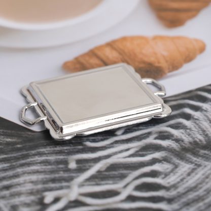 Shiny Metallic Miniature Tea Set - Image 6