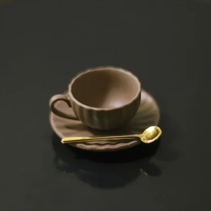 Cute Solid Color Miniature Tea Set - Image 6