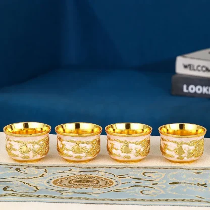 Luxury Vintage-style Tea Set - Image 6