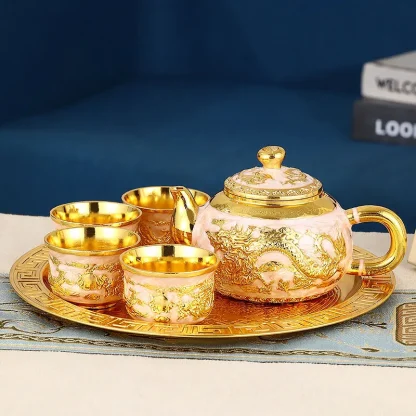 Luxury Vintage-style Tea Set - Image 5