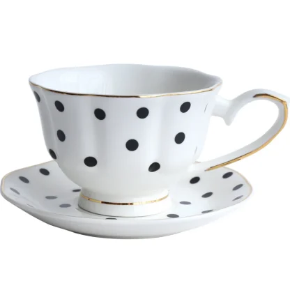Cute Polka Dot Tea Set - Image 5