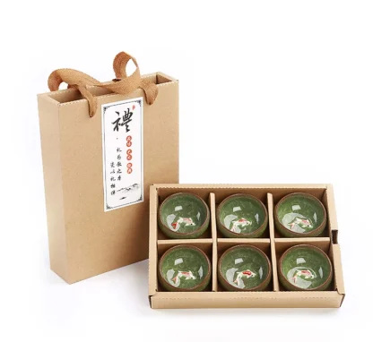 Creative 3D Fish Tea Set - Image 4