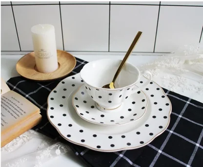 Cute Polka Dot Tea Set - Image 4