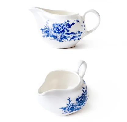 Floral Handleless Tea Set - Image 6