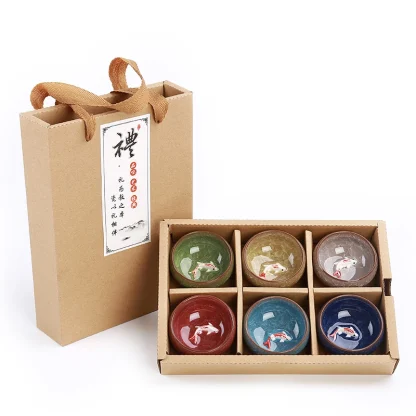 Creative 3D Fish Tea Set - Image 2