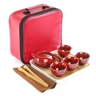 Portable Vintage-style Tea Set