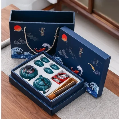 Traditional Portable Tea Set - Image 2