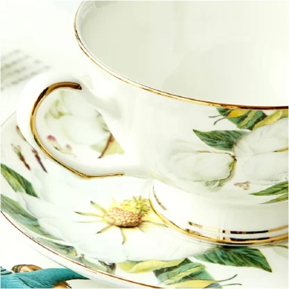 Elegant Floral Tea Set - Image 5