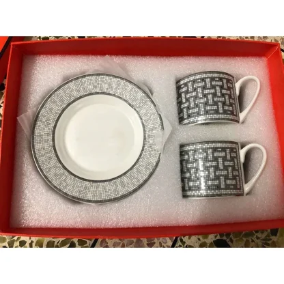 Luxury Printed Tea Set - Image 5