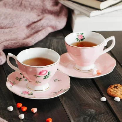 Floral Patterned Tea Set