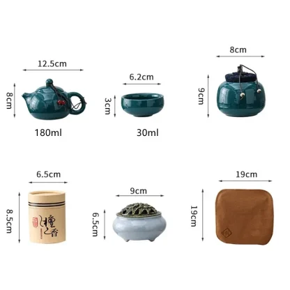Traditional Portable Tea Set - Image 6