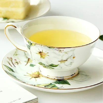 Elegant Floral Tea Set - Image 4
