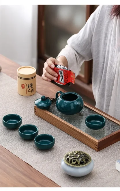 Traditional Portable Tea Set - Image 5