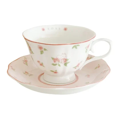 Cute Printed Floral Tea Set
