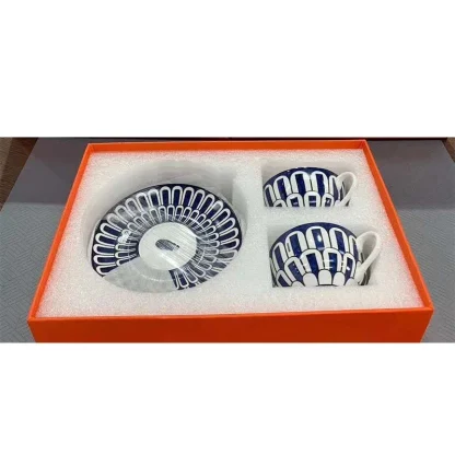 Luxury Printed Tea Set - Image 6