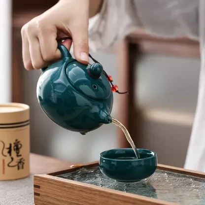 Traditional Portable Tea Set - Image 3