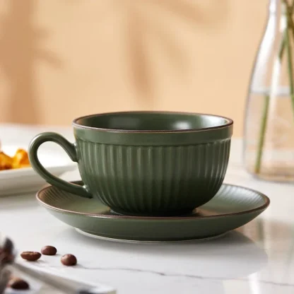 Pumpkin Shape Solid Tea Set - Image 5